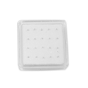 Nose Stud Simulated Cubic Zirconia Ball End 925 Sterling Silver 1.8mm-(20 Nose Studs in a Box)